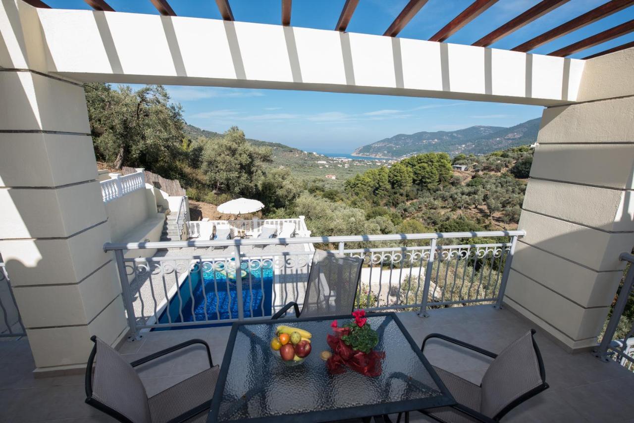 Gallis Villa Pefkias Exteriör bild