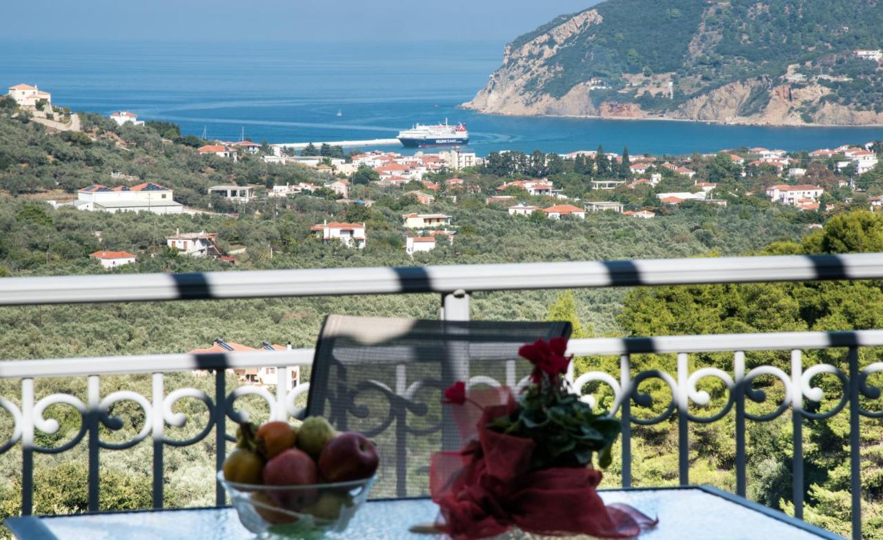Gallis Villa Pefkias Exteriör bild